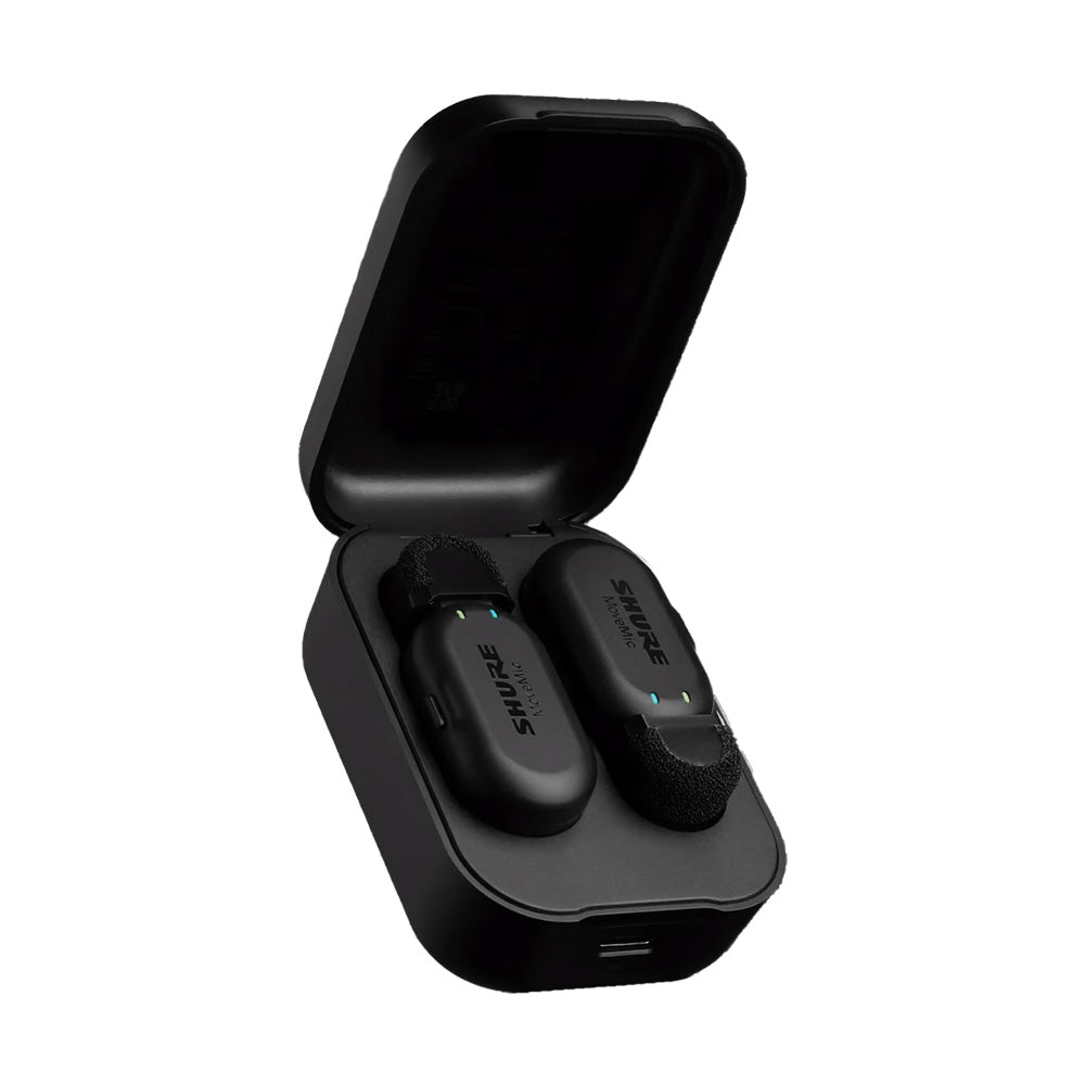 Shure MV-TWO-Z7 MoveMic Two 2-Channel Wireless Lavalier Microphones-microphone-Shure-Hermes Music